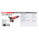 Угловая шлифовальная машина сетевая Edon AG125/1000D, 1000 Вт, 125 мм