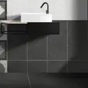 Плитка настенная Керамин Салерно 5 60x30 см 1.98 м² матовая цвет графит