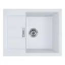 Мойка для кухни Franke S2D 611-62/500 50x62 см глубина чаши 20 см гранит цвет белый