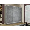 Шкаф-купе Мебельная компания е1 1EET_210240_BT 240x210х60 см 9 полок лдсп цвет бетон