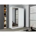 Шкаф-купе Мебельная компания е1 220x140х60 см 7 полки лдсп цвет белый снег