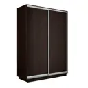 Шкаф-купе Мебельная компания е1 240x120х45 см 7 полки лдсп цвет венге
