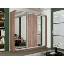 Шкаф-купе Мебельная компания е1 EMT2_210_KT 220x210х60 см 9 полок лдсп цвет крафт табачный
