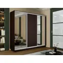 Шкаф-купе Мебельная компания е1 EMT2_180240_V 240x180х60 см 9 полок лдсп цвет венге