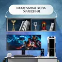 Полка Letta 110x20 см ЛДСП цвет белый