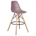 Барный стул Dobrin DSW Bar LMZL 56x108x56 см полипропилен цвет сиреневый