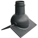 Элемент коньковый Кrovent Pipe-Cone черный