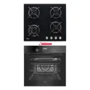 Комплект бытовой техники варочная панель и духовой шкаф SIMFER S69B570 цвет черный