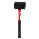 Киянка резиновая черная Derzhi 8804-682 680 г