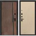 Входная дверь Labirintdoors Кармина левый 205x88см цвет орех американский с патиной/венге светлый с панелью П05