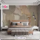 Фотообои флизелиновые Bartonwall 400x270 см 3d Абстракция Мрамор M12004