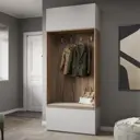 Комплект мебели для прихожей Трия 247091 90x217x37 см ЛДСП цвет бежевый