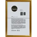Рамка Inspire Lila 10x15 см пластик цвет золото