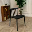 Стул Royal Family Kai 50x50x77 см полипропилен черный 8 шт