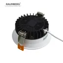 Светильник точечный встраиваемый светодиодный влагозащищенный Raumberg Xd 2020.0209 3000k IP54 под отверстие 112 мм 9 Вт теплый белый (желтый) свет цвет белый