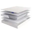 Матрас Lineaflex Aventa Lux 160x200x19 см независимый пружинный блок, двуспальный