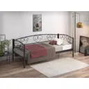 Кушетка Стиллмет Дарина 200x90 см черный 500105