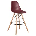 Барный стул Dobrin DSW Bar LMZL 56x108x56 см полипропилен цвет фиолетовый