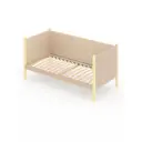 Кровать Solarius Тахта орто основание tahta-obiv-spin-beg90-190van-orto 100 x 101 x 200 см дерево цвет бежевый/ванильный