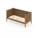 Кровать Solarius Тахта орто основание kor90-160olha-orto 100 x 101 x 170 см дерево цвет коричневый, ольха