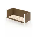Кровать Solarius Тахта орто основание kor90-170bel-orto 100 x 101 x 180 см дерево цвет коричневый, белый