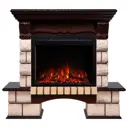 Каминокомплект Realflame Bolero 25.5 NT с очагом Saphir 25.5 750Вт античный орех