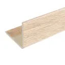 Универсальный угол Dekor Panel 23x23x2700 мм ПВХ дуб бурбон