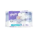 Влажная туалетная бумага Bella baby Happy sensitive для детей с экстрактом алоэ 42 шт