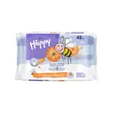 Влажная туалетная бумага Bella baby Happy для детей с экстрактом календулы 42 шт