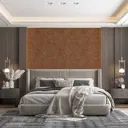Обои бумажные Carlisle Company Peacock Alley коричневые 0.68 м WN2498