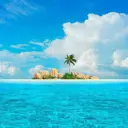 Фотообои Divino Decor Остров D-100 400x270 см