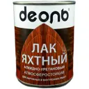 Лак яхтный Деоль полуматовый бесцветный 0.75 л