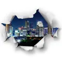 Фотообои Divino Decor Город по ту сторону D-054 300x270 см