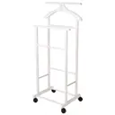 Напольная вешалка Мебелик бук 48x108x50 см цвет белый 7199