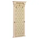 Вешалка настенная 3 крючка 83x200x20 см BOGACHO Тауэр цвет бежевый