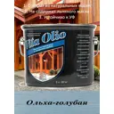 Масло Живая краска Vita Olio для наружных работ фасадное шелковисто-матовое цвет ольха голубая 0.75 л