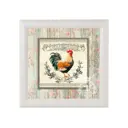 Картина в раме Elenadecor D20232320_петух 23x23 см