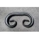 Кованый элемент ТВп15-150/80 Барашек симметричный из профтрубы 150x80x15 мм