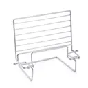 Подставка под кулинарную книгу Rosenberg 14x31 см цвет серебристый R-270007