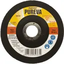 Диск зачистной по металлу тип 27 Pureva 125x22.2x4 мм
