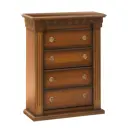 Тумба с выдвижными ящиками Bogacho 80x95x38 см цвет коричневый