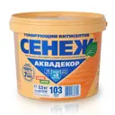 Защитно-декоративная пропитка для дерева лессирующая Сенеж Аквадекор цвет сосна 2.5 л