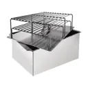 Коптильня двухъярусная Grillux ВЗР2167 Smoky Star сталь