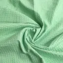 Ткань для шитья вафельное полотно клетка ширина 150 см цвет фисташковый