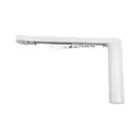 Электрокарниз раздвижной Novo N17 S (аккумуляторный) 600 сантиметров открытие - от центра с пультом 5 канальный, 1 ряд