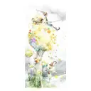 Наклейка для дверей и мебели Wallfix "Сказочная страна часть 5" 95x220 см, W286