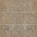 Керамическое панно Kerama Marazzi Виченца 45x45см цвет коричневый