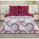 Постельное белье Home Mercury Сансара 2 СП с европростыней Поплин 4 наволочки