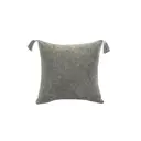 Декоративная подушка Edelson Velvet серый смог, 45x45 см