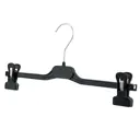 Вешалка для брюк 37x16x1 см 9 шт пластик цвет черный БВ-9